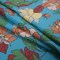 1 Yard Cotton Poplin Blue Floral - Libertad de Excelencia Print Fabric